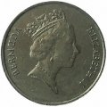 Бермудские острова 1 доллар 1997 год - Парусник