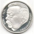 ФРГ 5 марок 1975 год - 50 лет со дня смерти Фридриха Эберта (proof)