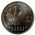 Германия 10 евро 2015 год - 200 лет со дня рождения Отто фон Бисмарка