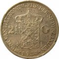 Нидерланды 2 1/2 гульдена 1933 год