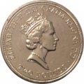 Великобритания 2 фунта 1994 год - 300-летие Банка Англии - BU