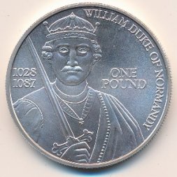 Гернси 1 фунт 2002 год