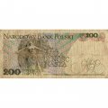 Польша 200 злотых 1988 год - Ярослав Домбровский - F
