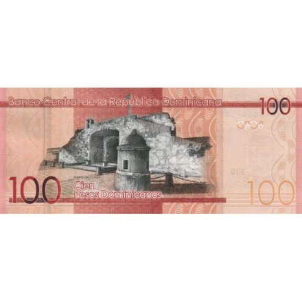 Доминикана 100 песо 2019 года - Франсиско дель Росарио Санчес, Хуан Пабло Дуарте-и-Диез, Матиас Рамон Мелла UNC