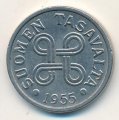 Финляндия 5 марок 1955 год