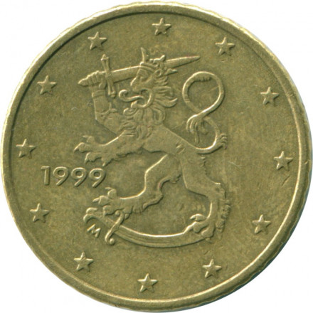 Финляндия 50 евроцентов 1999 год