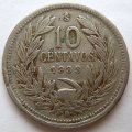 Чили 10 сентаво 1933 год Кондор