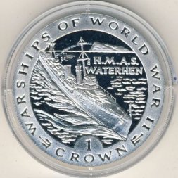 Гибралтар 1 крона 1993 год