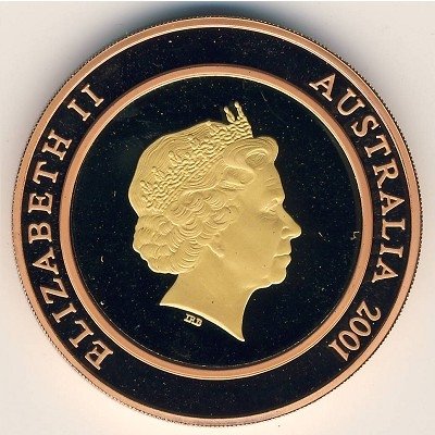 Австралия 10 долларов 2001 год
