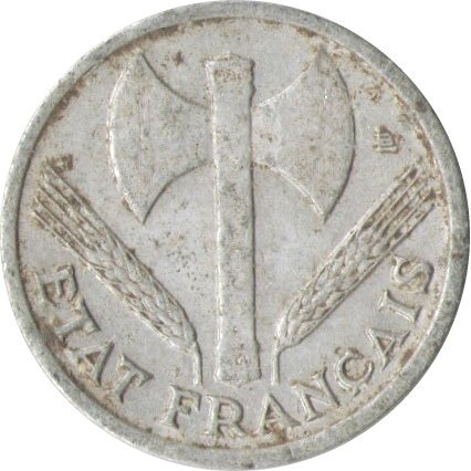 Франция 50 сантимов 1942 год