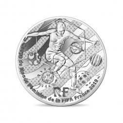 Франция 10 евро 2019 год - FIFA женский чемпионат мира по футболу Дриблинг