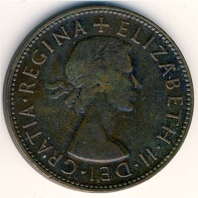 Австралия 1 пенни 1953 год