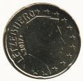 Люксембург 20 евроцентов 2017 год - Великий герцог Люксембурга Анри