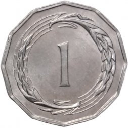 Кипр 1 миль 1972 год
