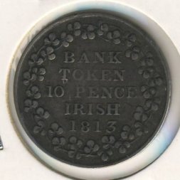 Ирландия 10 пенсов 1813 год