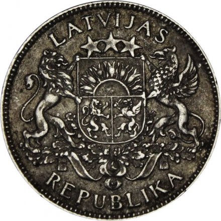Латвия 1 лат 1924 год