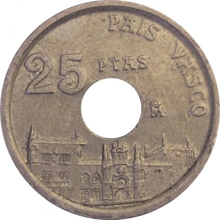 Испания 25 песет 1993 год - Страна Басков