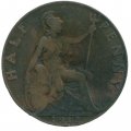Великобритания 1/2 пенни 1912 год