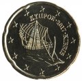 Кипр 20 евроцентов 2017 год - Судно «Кирения»