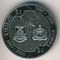 Кирибати 1 доллар 1997 год