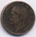 Италия 10 чентезимо 1927 год