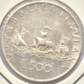 Италия 500 лир 1958 год