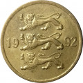 Эстония 5 сентов 1992 год