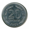 Аргентина 20 сентаво 1959 год