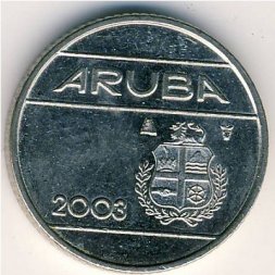 Аруба 10 центов 2003 год