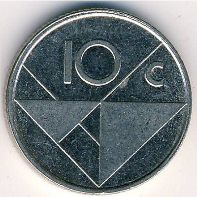 Аруба 10 центов 2003 год