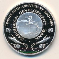 Багамские острова 10 долларов 1995 год