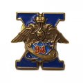 Знак Военно-Космическая Академия им. Можайского (на цанге)