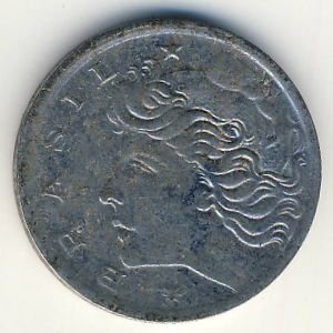 Бразилия 5 сентаво 1967 год