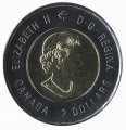 Канада 2 доллара 2017 год - 100 лет Битве при Вими