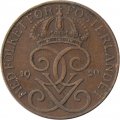 Швеция 5 эре 1920 год