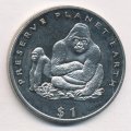 Либерия 1 доллар 1994 год