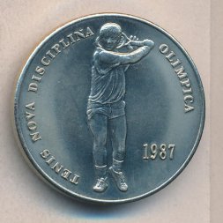 Андорра 2 динера 1987 год - Теннис. Борис Беккер