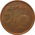 Бельгия 5 евроцентов 2003 год