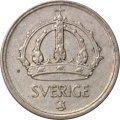 Швеция 10 эре 1949 год - Король Густав V