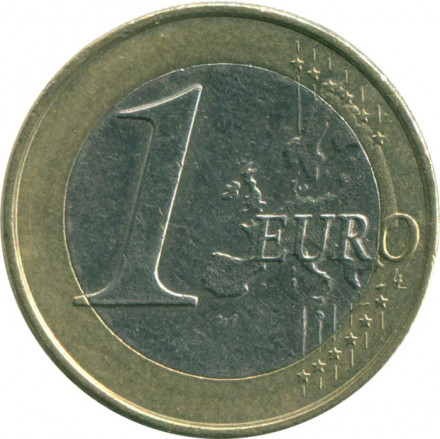 Испания 1 евро 2007 год - Хуан Карлос I