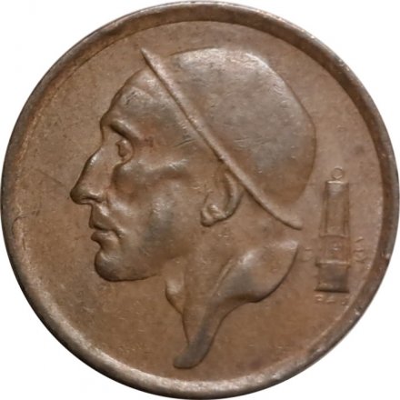 Бельгия 20 сантимов 1954 год BELGIE