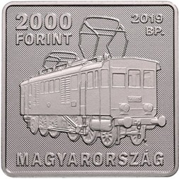 Венгрия 2000 форинтов 2019 год - 150 лет со дня рождения Кальмана Кандо