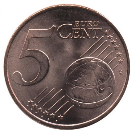 Андорра 5 евроцентов 2017 год - Пиренейская серна