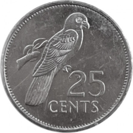 Сейшелы 25 центов 2000 год