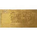 Сувенирная банкнота Австралия 10 долларов 1974-1991 год (золотые) - UNC