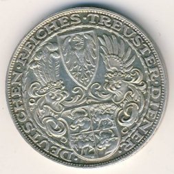 Веймарская республика 5 марок 1927 год