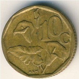 ЮАР 10 центов 1994 год