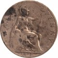Великобритания 1/2 пенни 1897 год