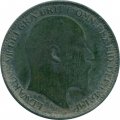 Великобритания 1 фартинг 1902 год