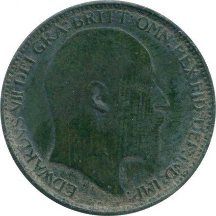 Великобритания 1 фартинг 1902 год